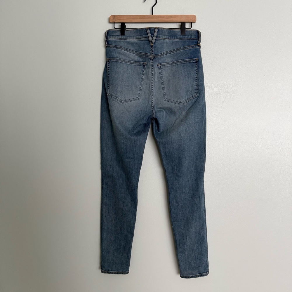 Veronica Beard Debbie Skinny High Rise Blue Jeans - Picture 5 of 6